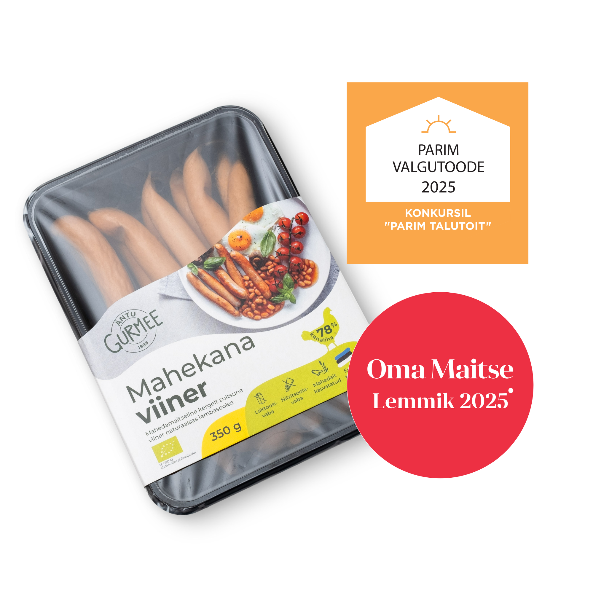 Äntu Gurmee mahekana viiner 350 g