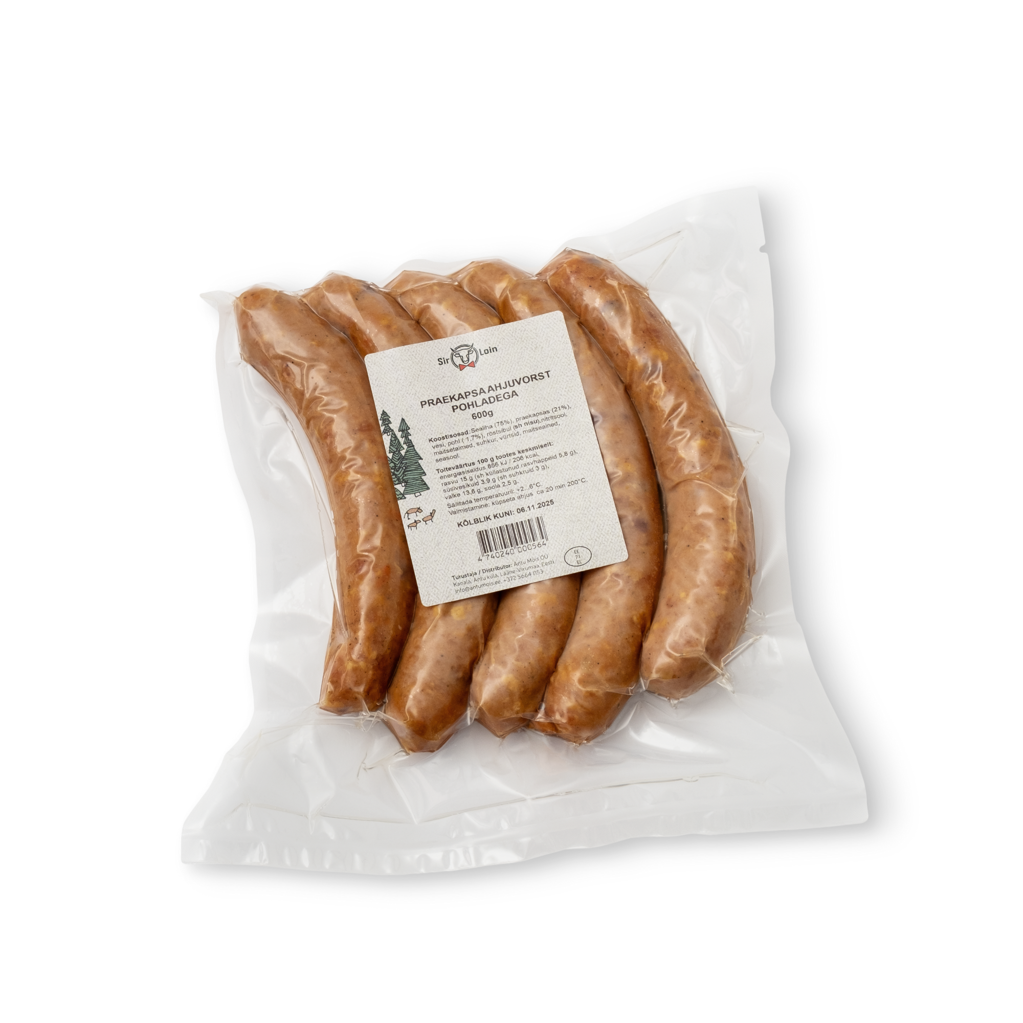 SirLoin_Praekapsa ahjuvorst pohladega 600g